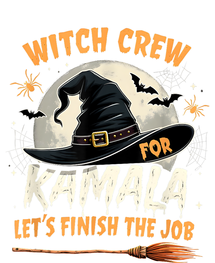 Halloween Witch Kamala Harris Witch Crew For Kamala 2024 T-Shirt