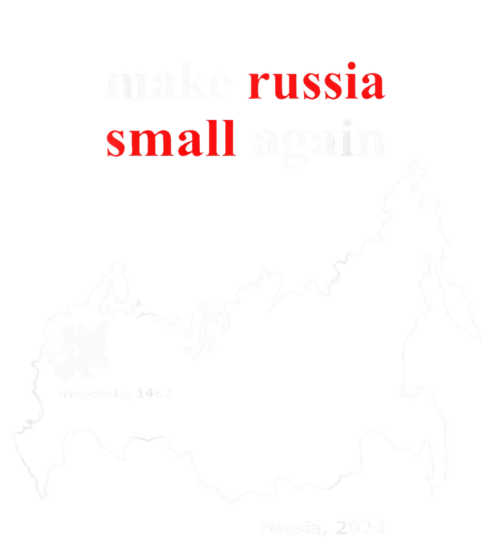 Make Russia Small Again With Map Moscovia 1462 T-Shirt