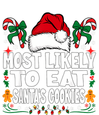 Most Likely To Eat Santa’S Cookies Family Christmas Tie-Dye Long Sleeve Shirt