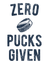 Funny Hockey Pun Zero Pucks Given Meaningful Gift T-Shirt