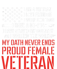 Proud Female Veteran Womens CVC Long Sleeve Shirt