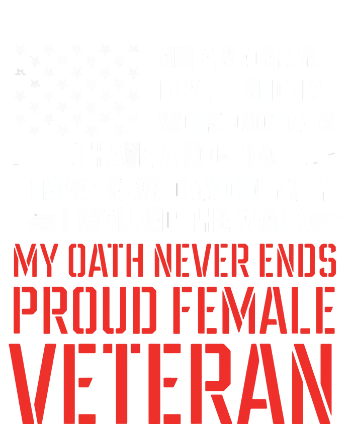 Proud Female Veteran Womens CVC Long Sleeve Shirt