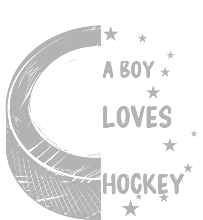 Funny Who Loves Ice Hockey Gift Ladies Essential Tank