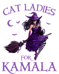 Cat Ladies For Kamala Harris 2024 Witches Harris Halloween Tall Hoodie