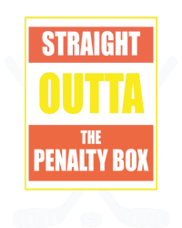 Funny Vintage Hockey Straight Outta The Penalty Box Gift T-Shirt