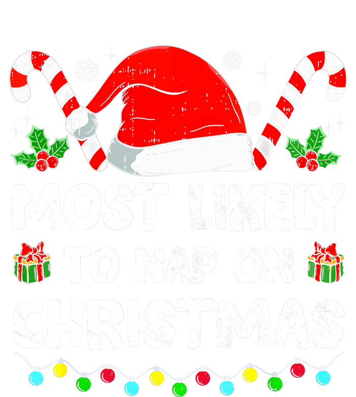 Christmas Likely Nap On Christmas Family Xmas Pajamas Pj Youth Performance Sprint T-Shirt