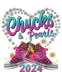 Chucks And Pearls Kamala Harris 2024 For President 47 Women's T-Shirt