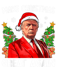 Make Christmas Great Again Funny Santa Trump 2024 T-Shirt