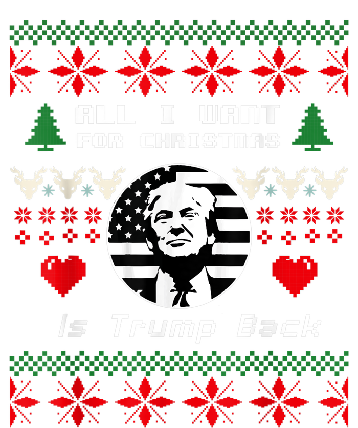 All I Want For Christmas Is Trump Back And New President T-Shirt