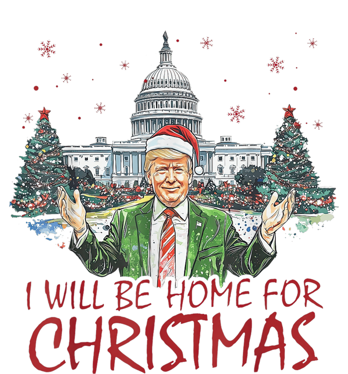 Trump Ill Be Home For Christmas Funny Xmas Adult Drive Performance Visor