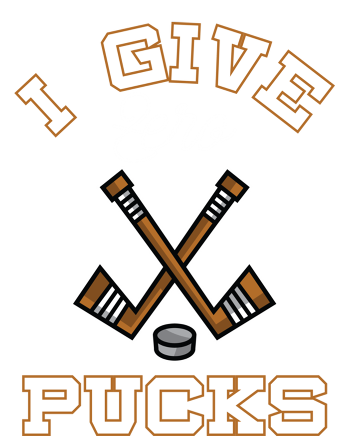 Hockey Field Funny Sports Pun I Give Zero Pucks Gift T-Shirt