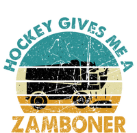 Hockey Gives Me A Zamboner Funny Hockey Retro Vintage Gift T-Shirt