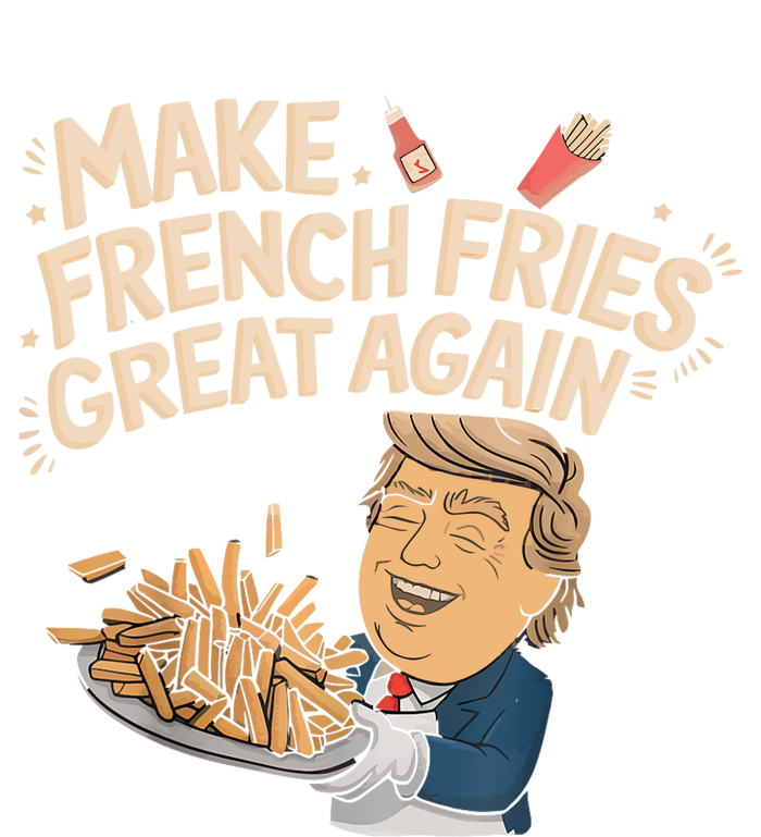 Make French Fries Great Again Slogan Mousepad