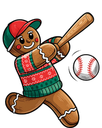 Gingerbread Playing Baseball Christmas Lights Xmas Pjs Tie-Dye T-Shirt