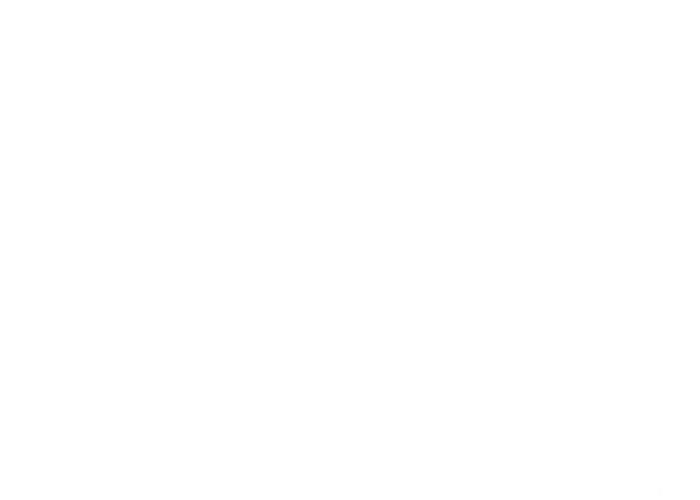 Hockey Is My Favorite Season Gift Sustainable Knit Beanie