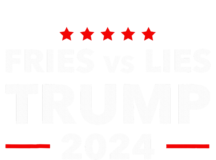 Fries Vs Lies Trump 2024 French Fries Trump Vance 2024 T-Shirt