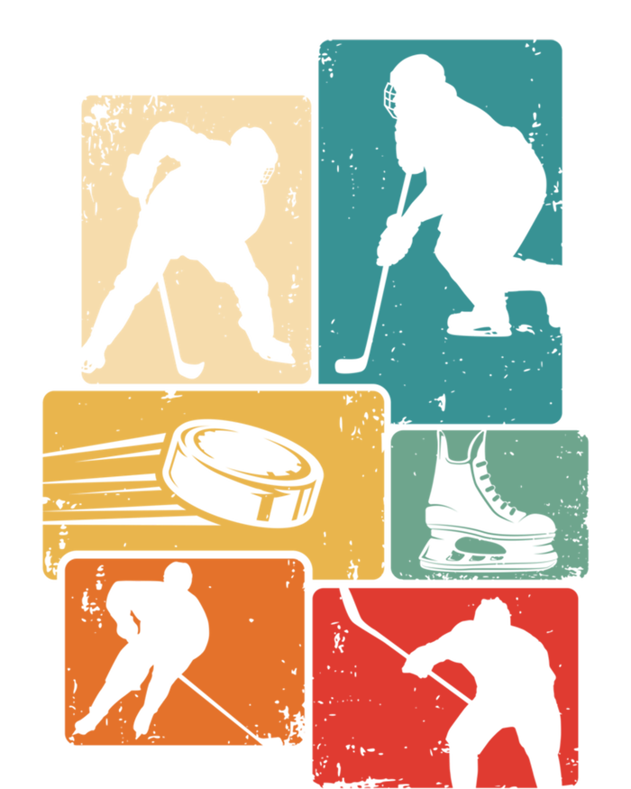 Hockey Player Vintage Ice Hockey Gift T-Shirt