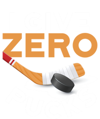 I Give Zero Pucks Hockey Design Funny Sports Pun Great Gift T-Shirt