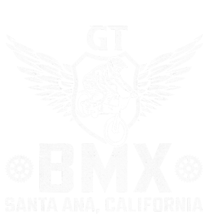 Gt Bmx Santa Ana California Women's Racerback Cropped Tank