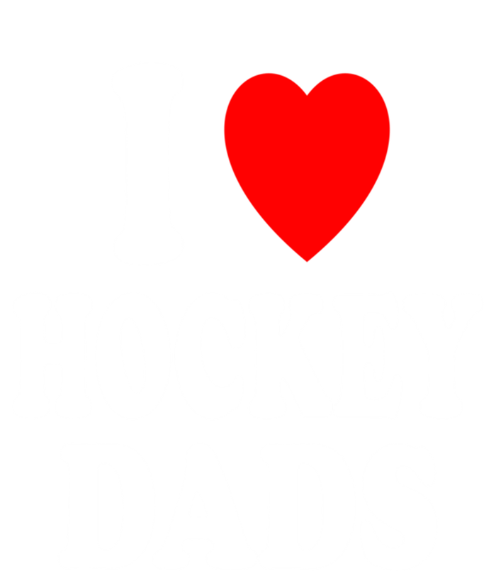 I Heart (Love) Hockey Dads Skating Ice Attraction Hot Sexy Funny Gift Valucap Bio-Washed Visor