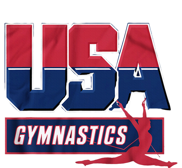 Gymnastics 2024 Us Flag Patriotic American Sports Fan Usa T-Shirt