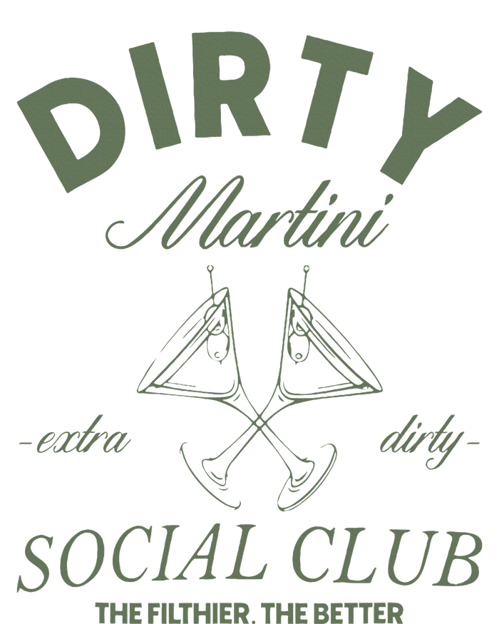 Dirty Martini Social Club Cocktail Bachelorette Performance Sprint T-Shirt