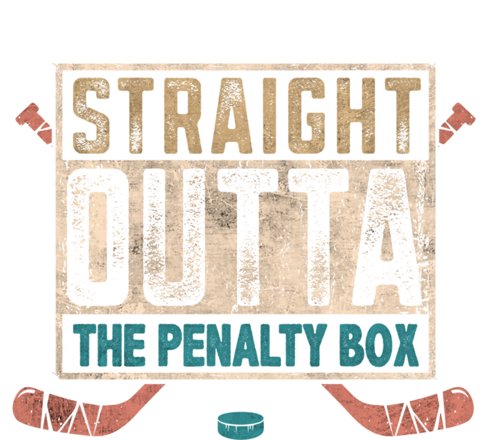 Ice Hockey Game Funny Saying Straight Outta The Penalty Box Gift Tank Top