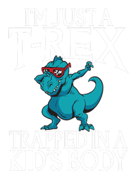 Im Just A T Rex Trapped In A Body Dinosaur Tie-Dye Long Sleeve Shirt