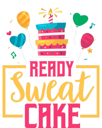 Ready Sweat Cake Wo Gym Fitness Workout Birthday Gift Impact Tech Backpack