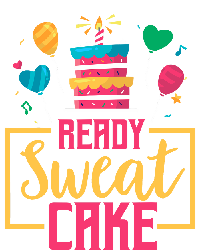 Ready Sweat Cake Wo Gym Fitness Workout Birthday Gift Impact Tech Backpack