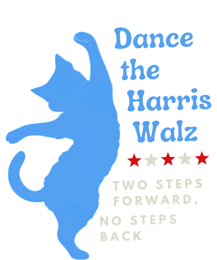 Dance The Harris Walz 2024 Cat Lady Vote Kamala Election Cooling Performance Long Sleeve Crew