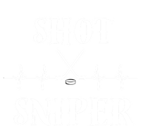 Ice Hockey Player Hockey Lover Shot Sniper Hockey Heartbeat Funny Gift Zip Tote Bag