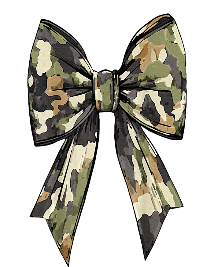 Camouflage Old Camo Bow Camo Coquette Bow Hunting Women Girl Tank Top