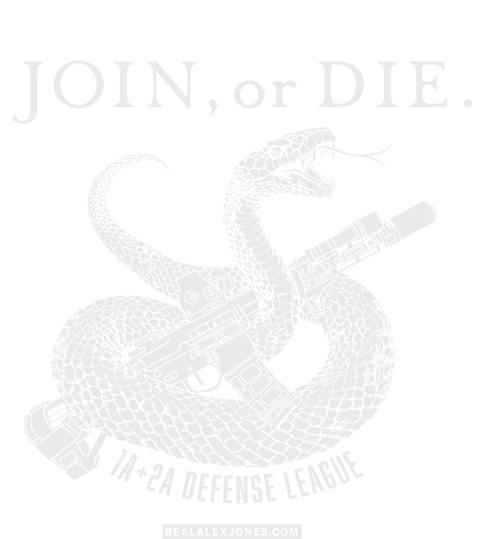 Real Alex Jones Store Join Or Die 1a + 2a Defense League T-Shirt