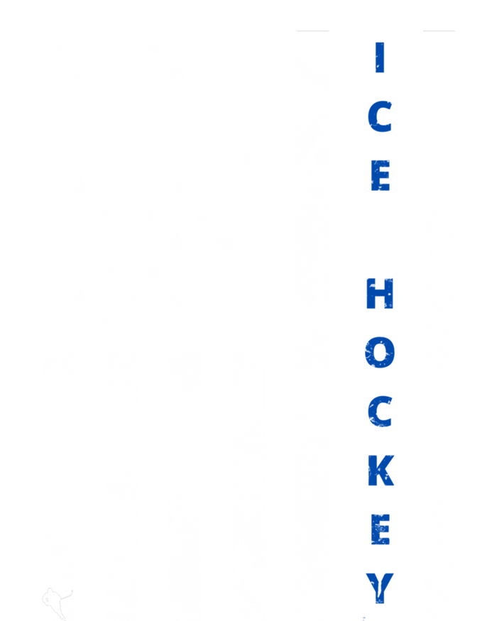 Ice Hockey Proud Usa Flag Vintage Ice Hockey Gift T-Shirt