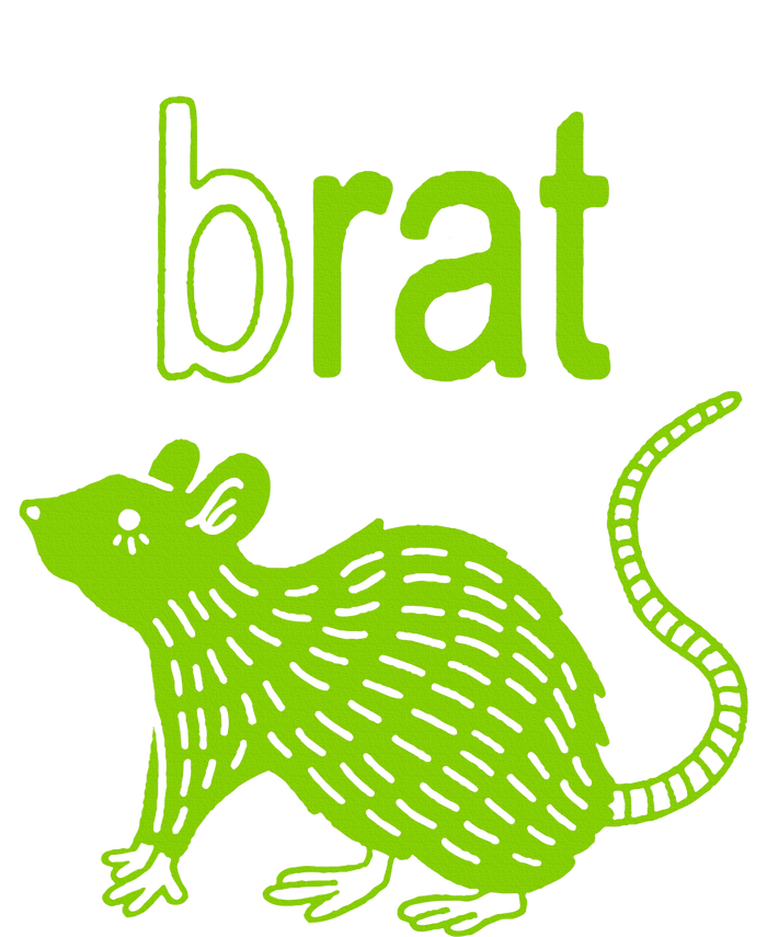 Brat B Rat Mouse Funny Apparel Short Acrylic Beanie