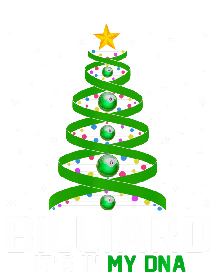 Billiard ItS In My Dna Xmas Tree Decorations Merry Christma Long Sleeve Full-Length Apron With Pockets