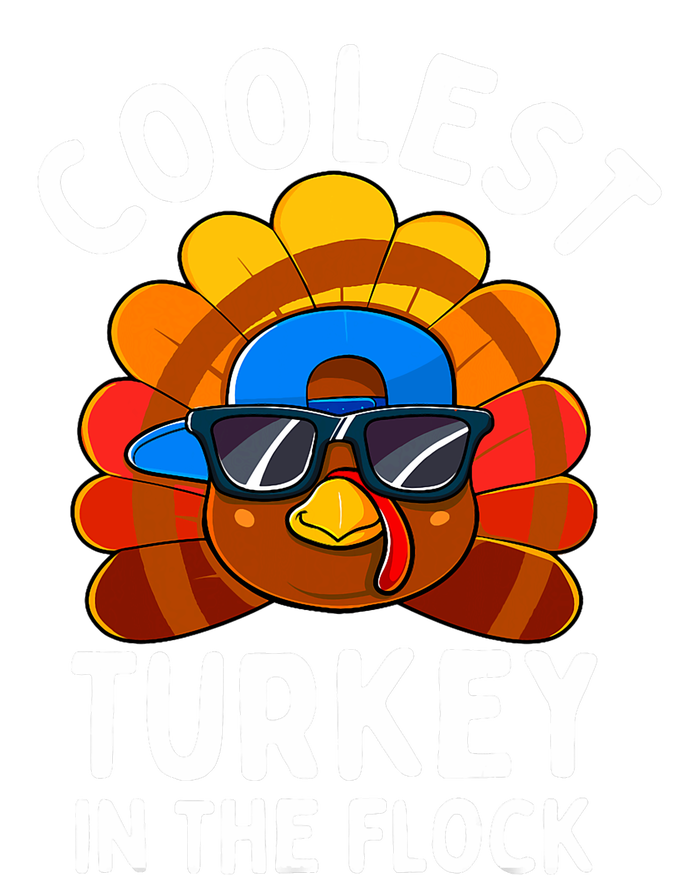 Thanksgiving Coolest Turkey In The Flock T-Shirt