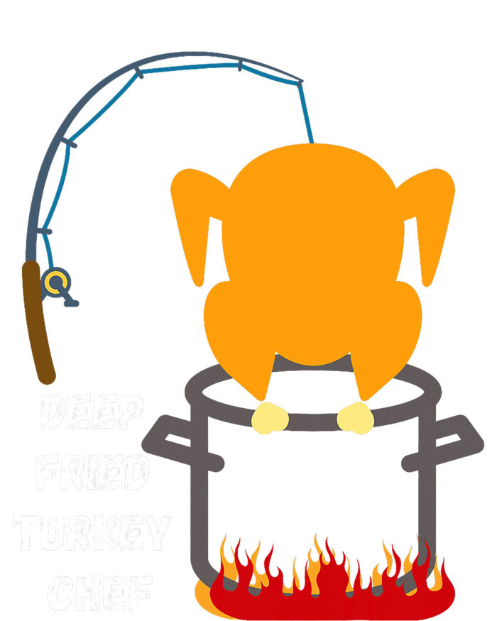 Deep Fried Turkey Chef! Funny Thanksgiving Meal! Funny Fun USA-Made Snowflake Beanie