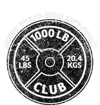 1000 Lbs Pound Club Gym Weightlifting Dead Lift Bench Press Daily Commute Backpack