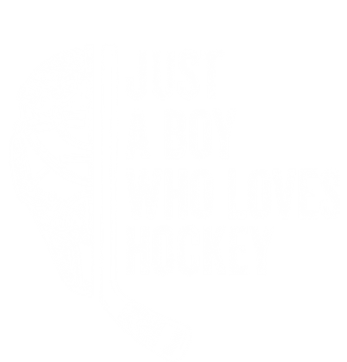 Just A Who Loves Hockey Ice Hockey Player Gift Toddler Sweatshirt