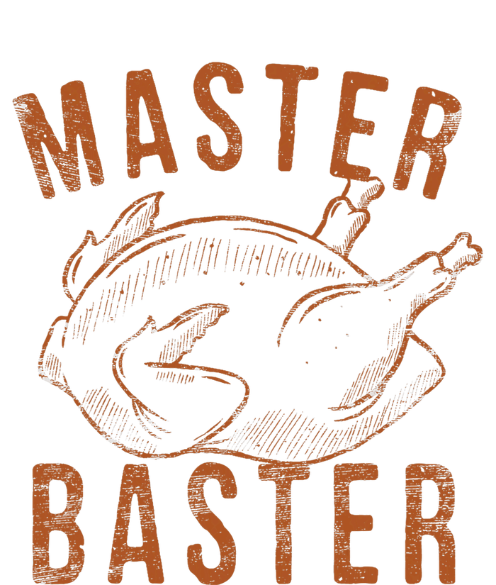 Master Baster Funny Turkey Print Happy Thanksgiving Day Long Sleeve Shirt