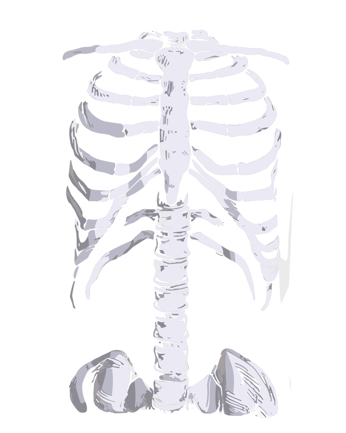 Skeleton Rib Cage T-Shirt