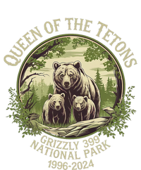 Queen Of The Tetons Grizzly 399 Wildlife Preserve 1996 2024 T-Shirt