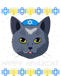 Happy Hanukcat Ugly Hanukkah Sweater Cat Chanukah Jewish Sweatshirt