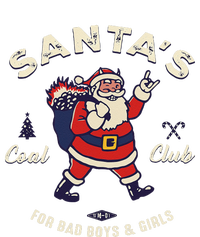 SantaS Coal Club For Bad And Evil Santa Claus T-Shirt