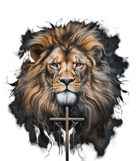 Christian Cross Lion Of Judah Religious Faith Jesus Pastor Gift T-Shirt