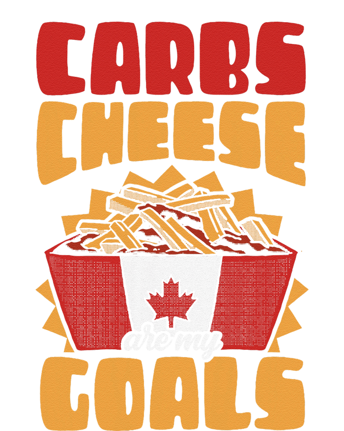 Carbs And Cheese Are My Goals Cheddar Cheese Curd Fast Food Magnet