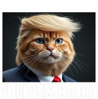 Cat Trump 9 Lives Baby T-Shirt