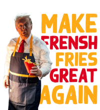 Make Fresh Fries Great Again Softstyle Adult Sport Polo